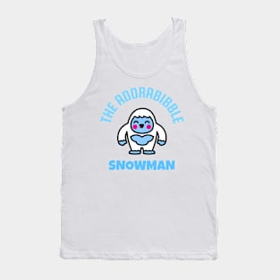 Adorabibble Snowman Tank Top